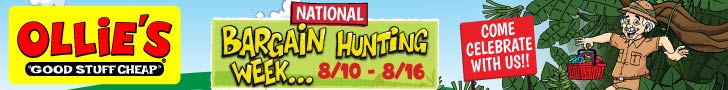 Ollie's Bargain Hunting Doorbuster Deals 2026