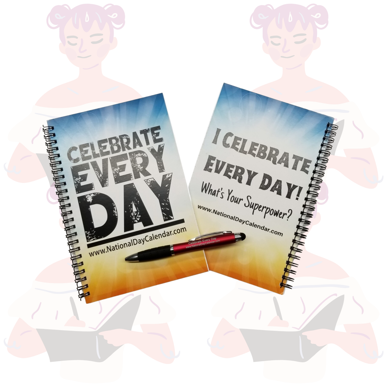 CED Spiral Notebook and Pen Combo