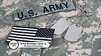 ARMY BIRTHDAY  June 14