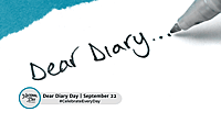 DEAR DIARY DAY  September 22