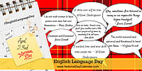 English Language Day - April 23rd