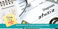 International Ataxia Awareness Day - September 25