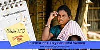 International Day for Rural Women - October 15