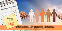 International Day of Human Fraternity - February 4