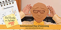 International Day of Listening - Third Thursday in November