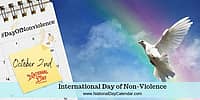 International Day of Non-Violence - October 2nd (1)