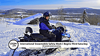 International Snowmobile Safety Week | Begins Third Saturday in January