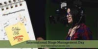 International Stage Management Day - October 10