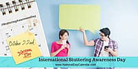 International Stuttering Awareness Day - October 22