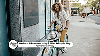 NATIONAL BIKE TO WORK DAY   Third Friday in May