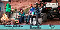 National Cooler Day - Friday Before Memorial Day