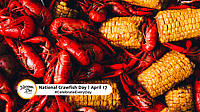NATIONAL CRAWFISH DAY  April 17