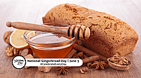 NATIONAL GINGERBREAD DAY   June 5