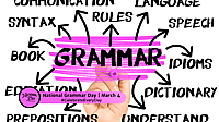NATIONAL GRAMMAR DAY  March 4