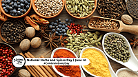 NATIONAL HERBS AND SPICES DAY  June 10