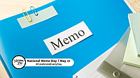 NATIONAL MEMO DAY  May 21