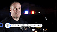 NATIONAL NIGHT OUT DAY  First Tuesday in August