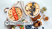 National Oatmeal Day | January