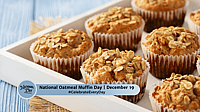 National Oatmeal Muffin Day