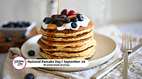 NATIONAL PANCAKE DAY  September 26