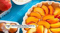 NATIONAL PEACH PIE DAY  August 24