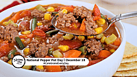 National Pepper Pot Day