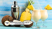 NATIONAL PINA COLADA DAY  July 10