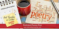 National Poetry Day - First Thursday in October