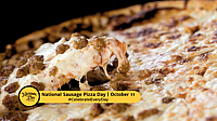National Sausage Pizza Day 