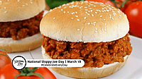 NATIONAL SLOPPY JOE DAY  March 18