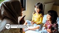 NATIONAL TELL A STORY DAY   April 27