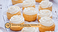 National Vanilla Cupcake Day