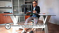 NATIONAL WEAR YOUR PAJAMAS TO WORK DAY  April 16