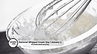 National Whipped Cream Day