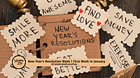 New Year's Resolutions Week | First Week in January