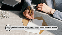 Universal Letter Writing Week | Starts Second Sunday in January