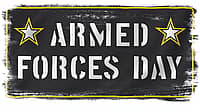 ARMED FORCES DAY  Third Saturday in May