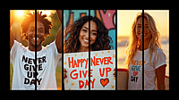 WORLD NEVER GIVE UP DAY | August 18