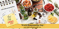 World Homeopathy Day - April 10