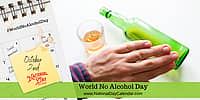 World No Alcohol Day - October 2