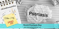 World Psoriasis Day - October 29