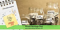 World Savings Day - October 31