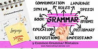 9 Common Grammar Mistakes