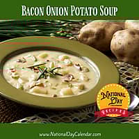 Bacon Onion Potato Soup Recipe