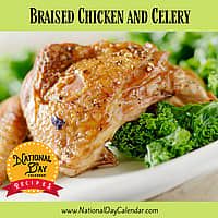 Braised Chicken and Celery