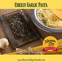 Cheesy Garlic Pasta
