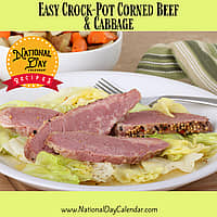 Easy Crock-Pot Corned Beef & Cabbage