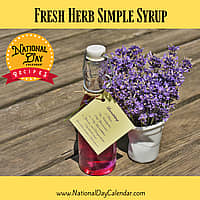 Fresh Herb Simple Syrup recipe