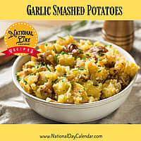 Garlic Smashed Potatoes recipe