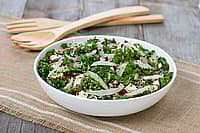 High Protein Onion Quinoa Kale Salad Web